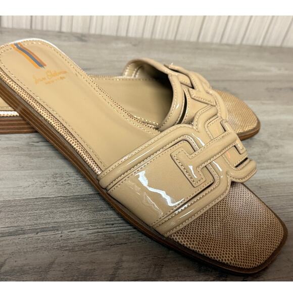 Sam Edelman Irina Slide Sandals Almond SE – Women’s Size 7.5M - Picture 6 of 14